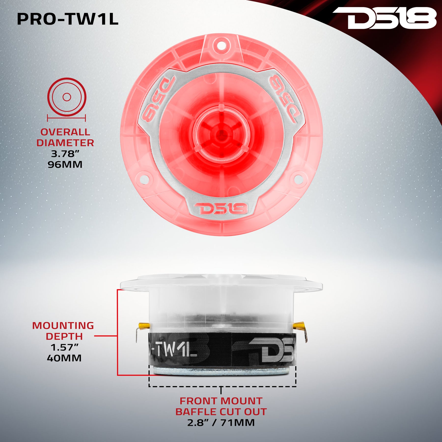 DS18 PRO-TW1L 3.8