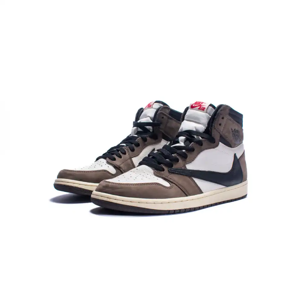 Travis Scott x Air Jordan 1 Retro High Dark Mocha - Droper