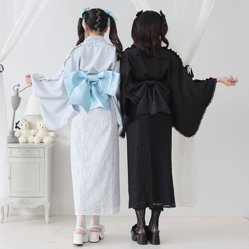 肩レースフリル浴衣 – レディースファッション通販の夢展望【公式】