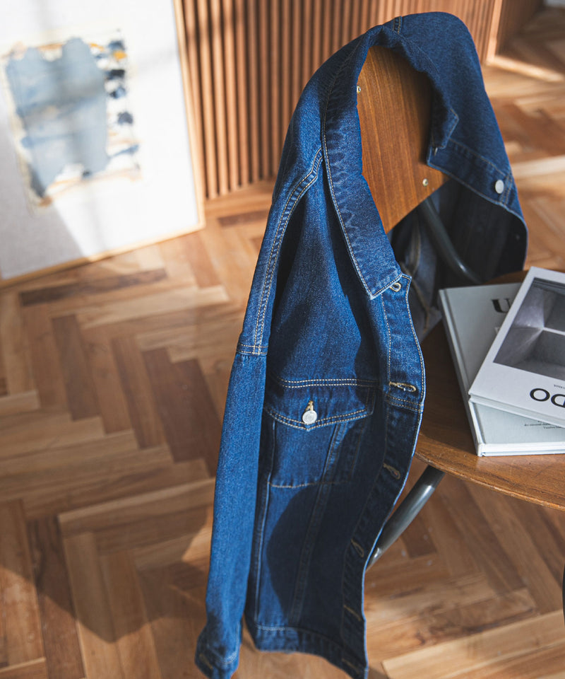 ビッグシルエットデニムジャケット・Gジャン – レディースファッション