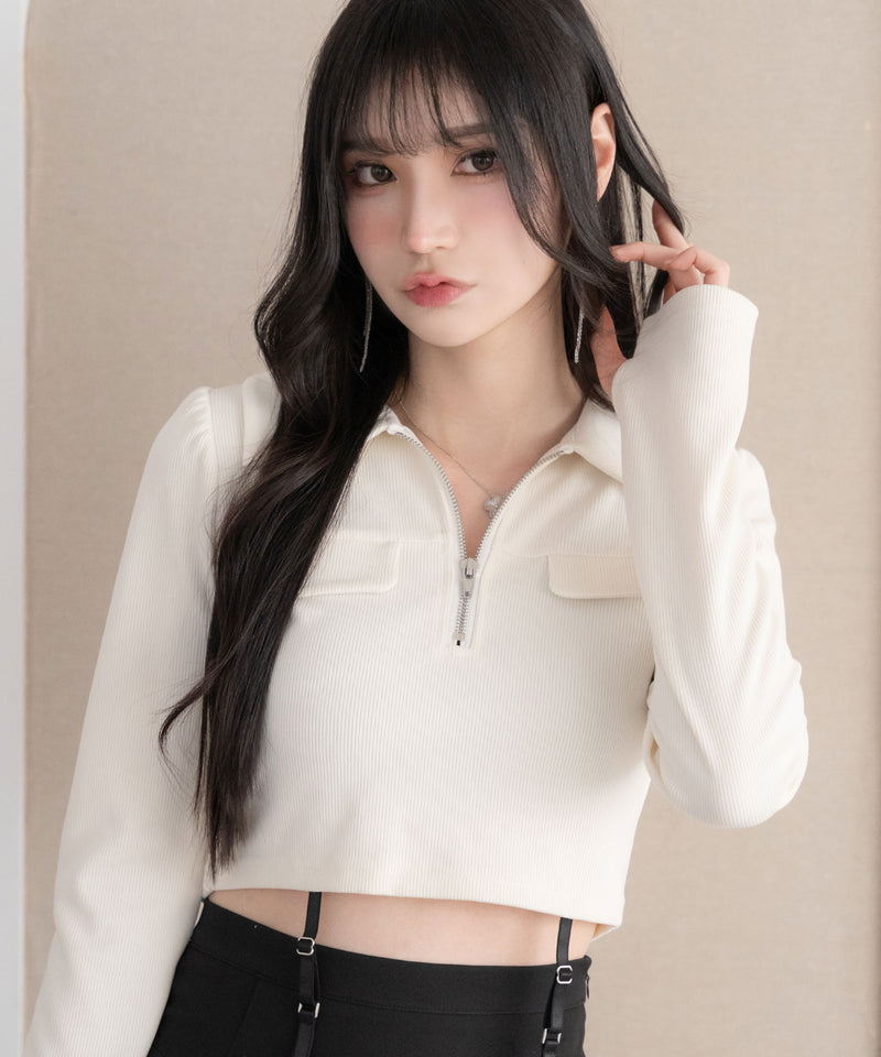 ハーフジップトップス – レディースファッション通販の夢展望【公式】