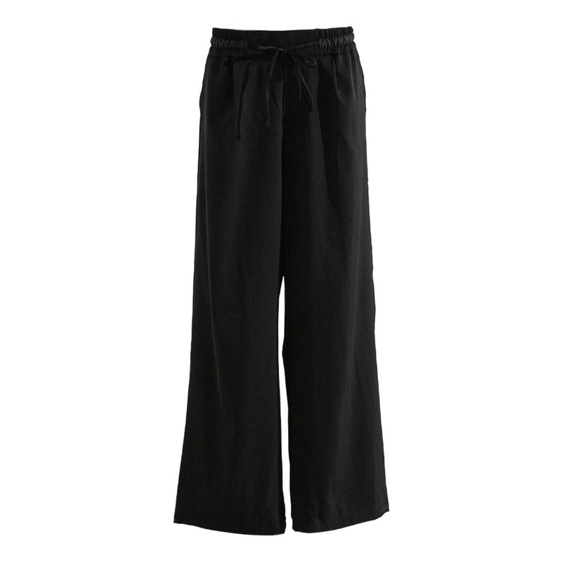 3L~6L】ウエストゴムセミワイドパンツ【大きいサイズ】 – レディース