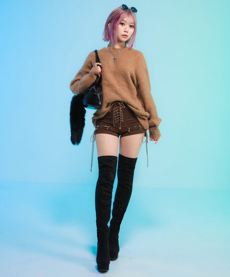 2buy20%OFFクーポン対象】12cmヒールGALニーハイブーツ – レディース