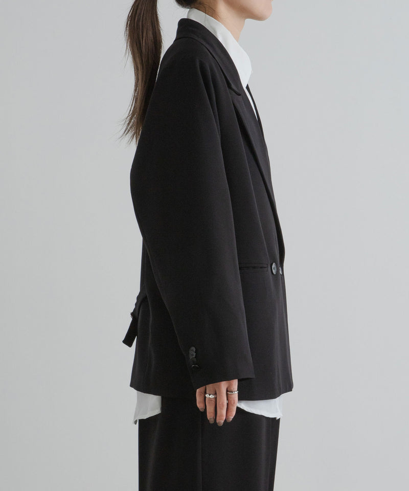 ダブルボタンオーバーサイズジャケット【セットアップ対応