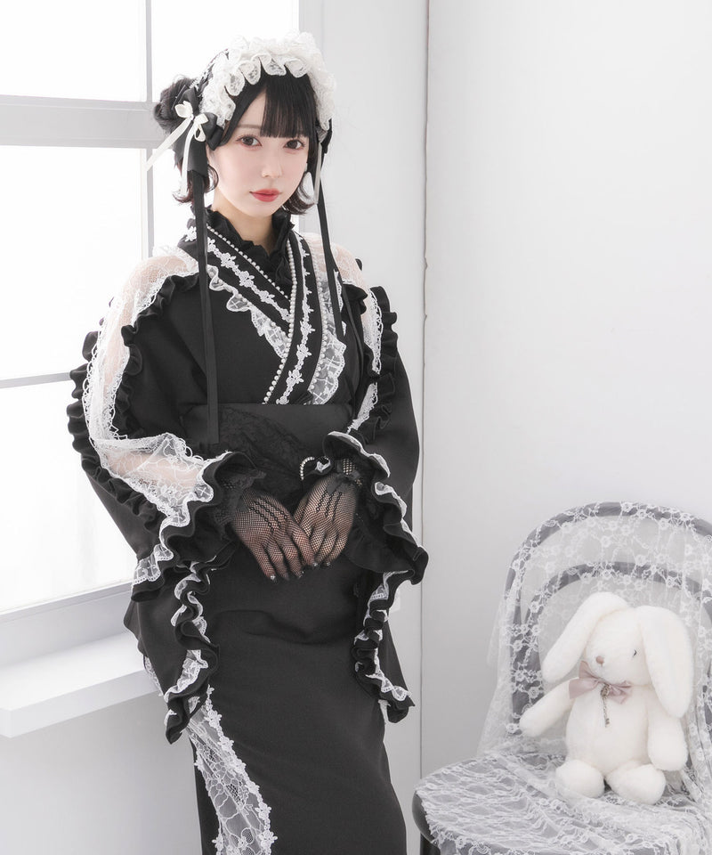 バラパール十字架レースフリル浴衣 – レディースファッション通販の夢