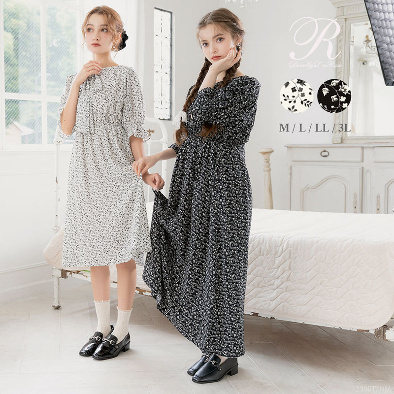 前後2WAYリボンワンピース – レディースファッション通販の夢展望【公式】