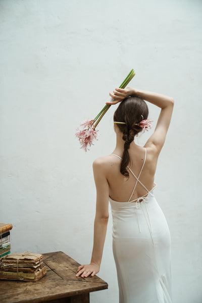 バッククロス キャミソールドレス（W261）