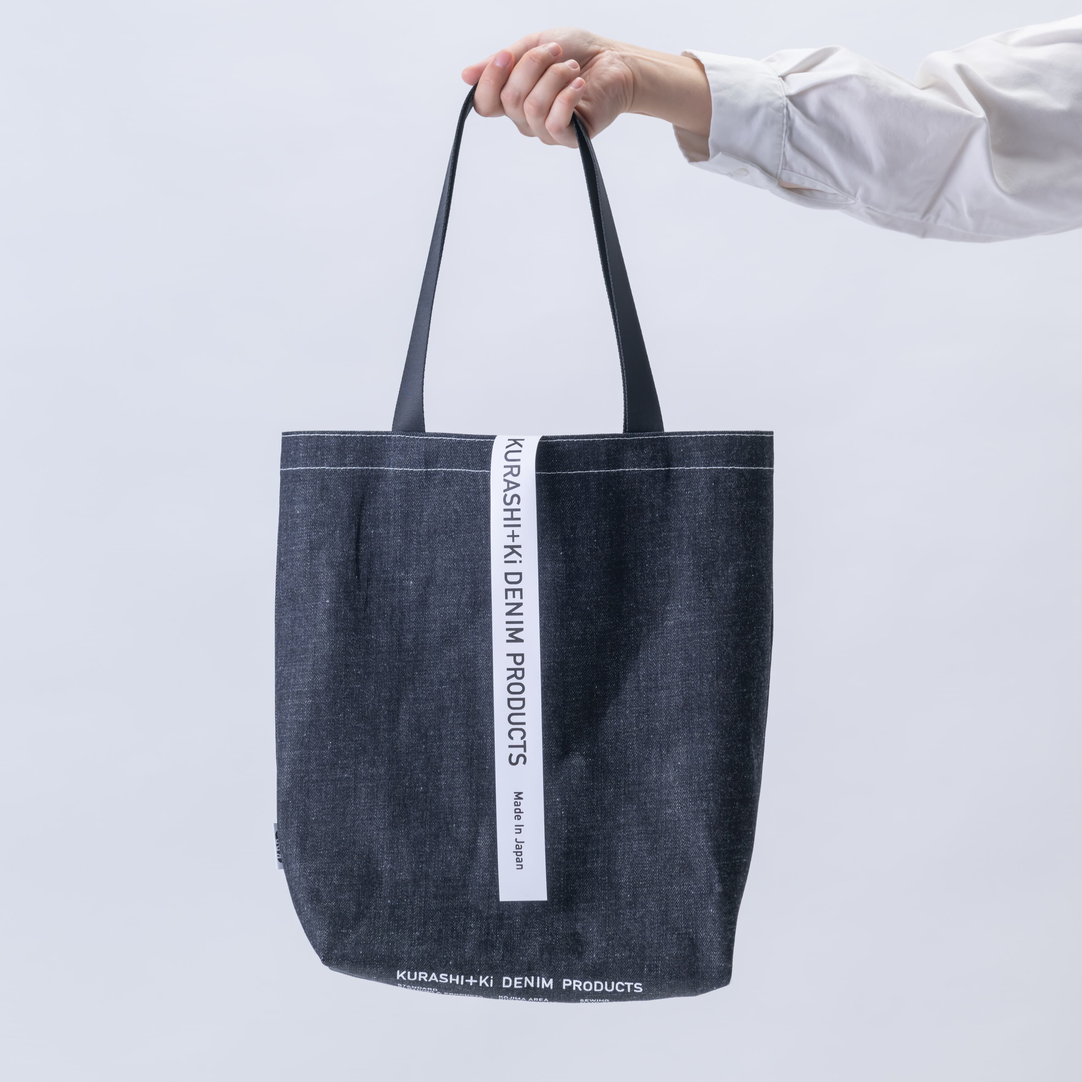 KURASHI+Ki BAG A4 Indigo（トート・インディゴ）(インディゴ