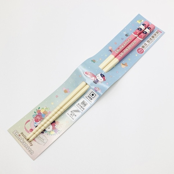 ありがとうハローキティ新幹線 竹箸: 鉄道グッズ│DISCOVER WEST mall