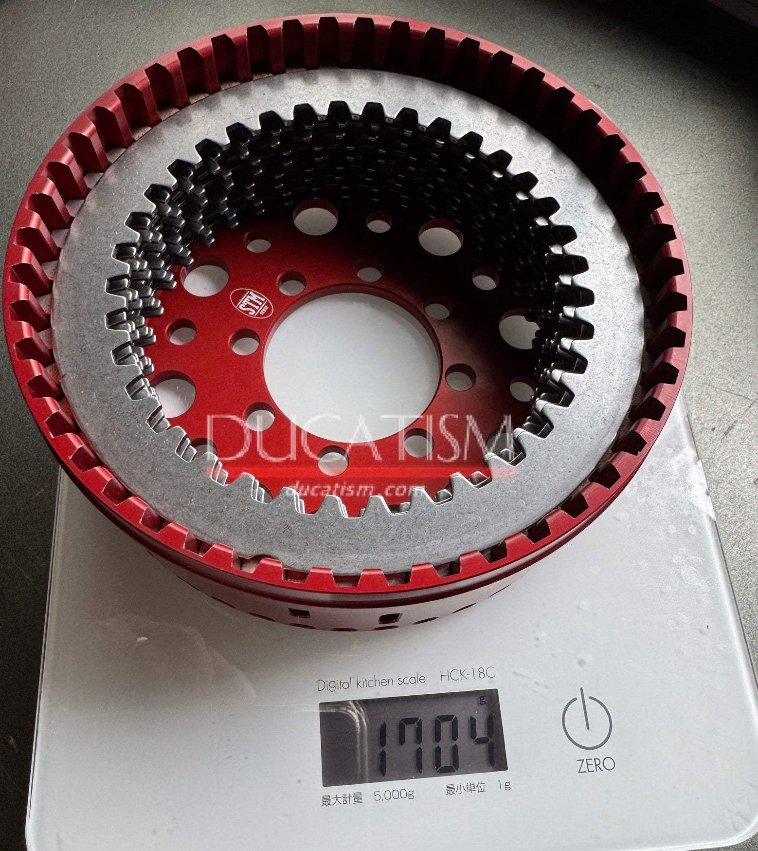 あすつく STM DUCATI Z48 乾式 クラッチ ディスクkit＋鍛造 アウター