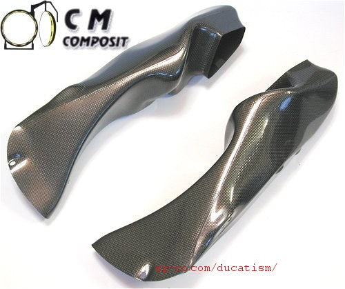 Speed Carbon DUCATI 998 996 916 748 ドライカーボン エアダクト CM