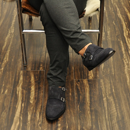 DOUCAL'S スエードダブルモンクシューズ | DUE blog