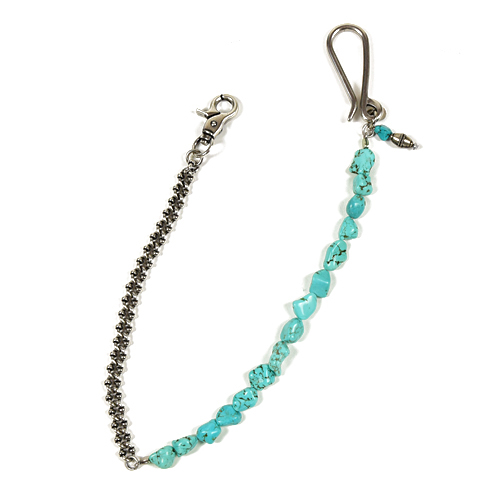 D'AMICO ターコイズ ウォレットチェーン | DUE blog