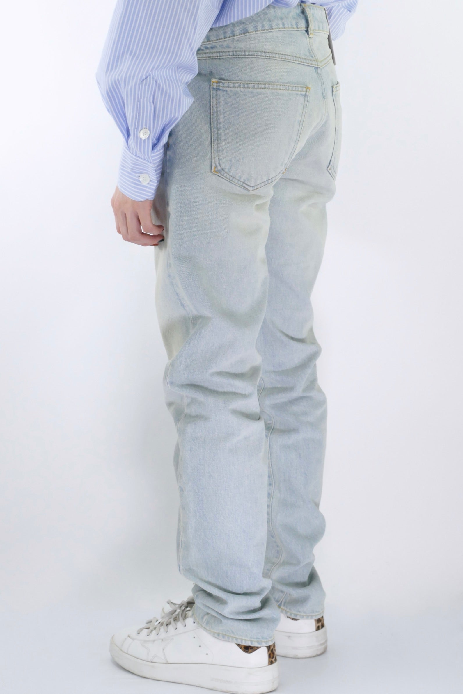 Kenzo Stone Bara Slim Jeans - Denim - Due West