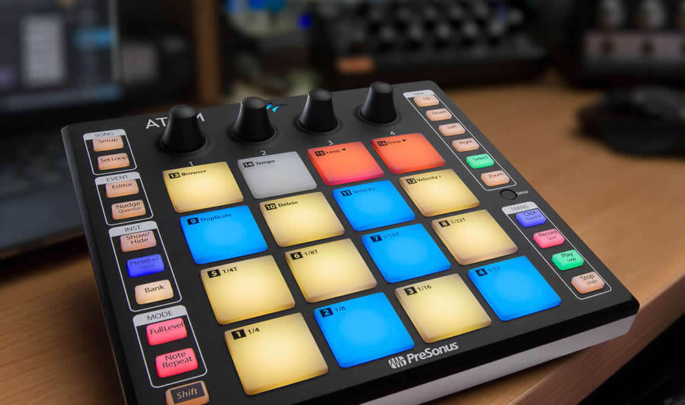 PreSonus ATOM - Studio Oneに特化したパッド・コントローラー
