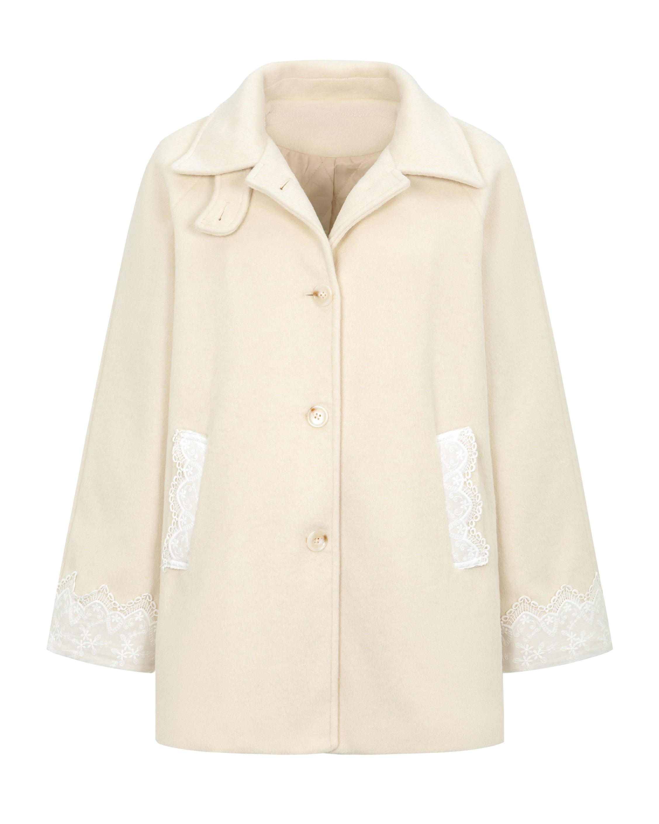 ロマンティックミルキー ミディコート