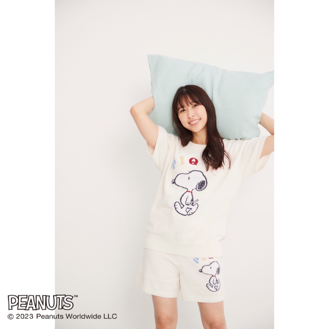 スヌーピーの耳付きセットアップや雑貨！ジェラート ピケ「PEANUTS