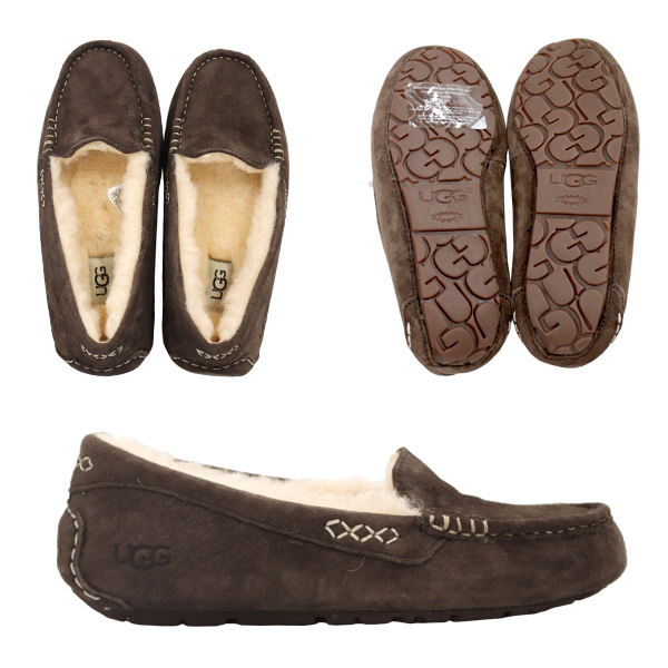 UGG ANSLEY モカシン 23cm チョコレート UGG Ansley モカシン 23cm