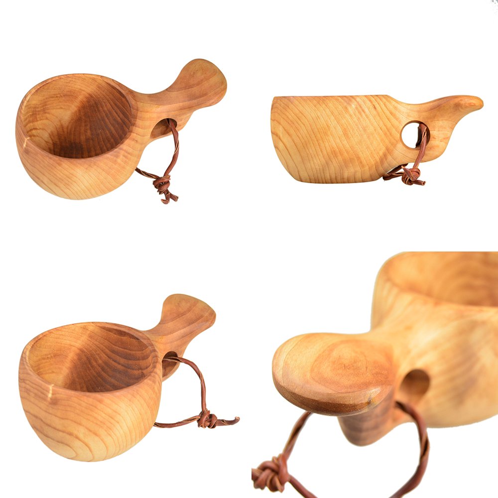 Pahkataide パッカタイデ ククサ 木彫りのカップ 無垢 白樺 バーチ