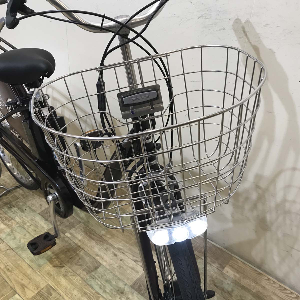 中古電動自転車 ブリヂストン フロンティア ロイヤル ブラウン 26