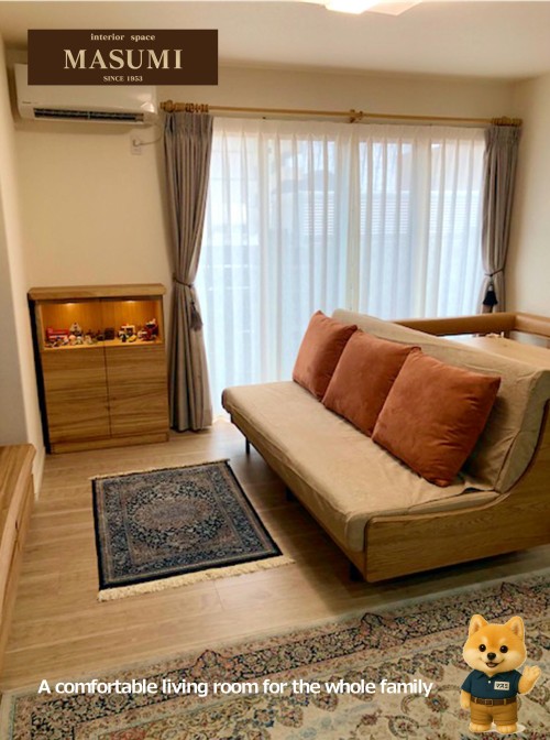 ソファ | お客様邸 | マスミ巧芸社-熊本-家具専門店-創業73年