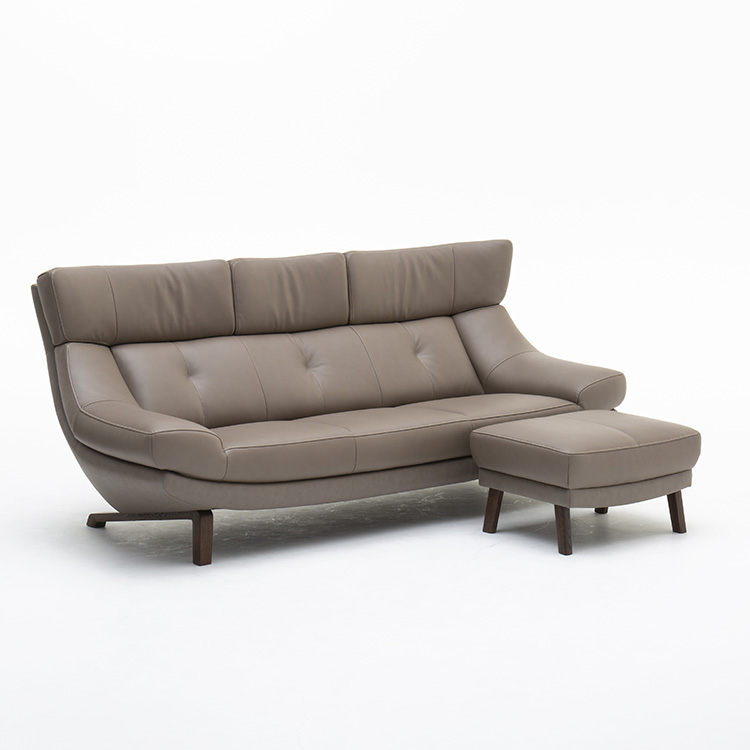 3人掛ソファ ZU4603 グレージュ ピュアオーク 通販 | 【公式】カリモク