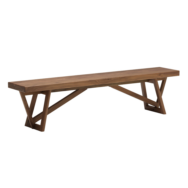 ベンチ CW8066 ウォールナットナチュラル 通販 | 【公式】カリモク家具