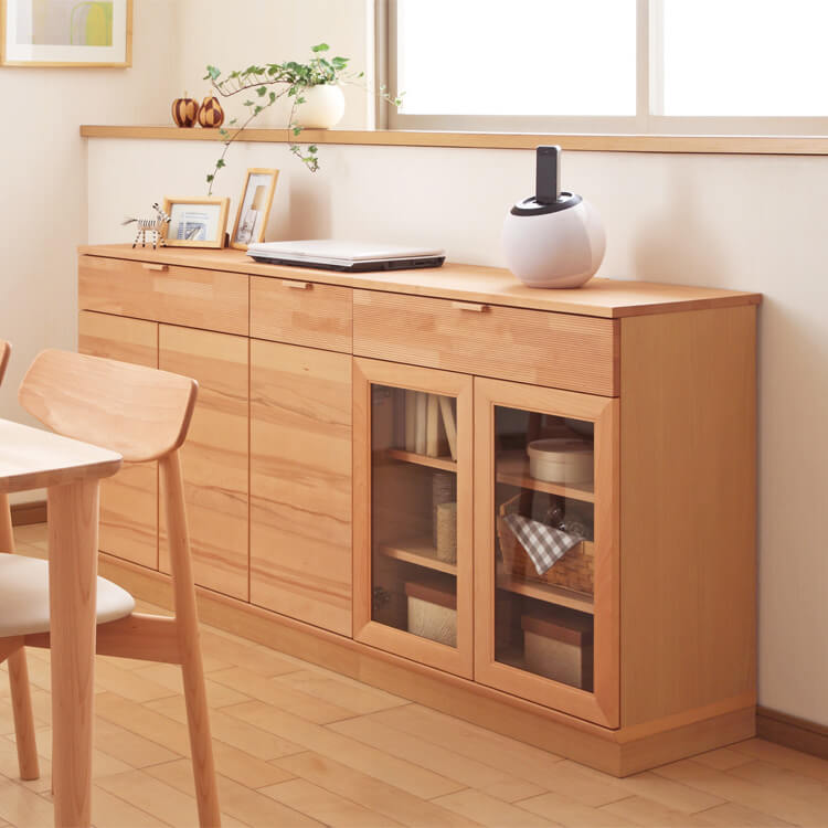 キャビネット 幅70cm QD2500 ピュアビーチ 通販 | 【公式】カリモク