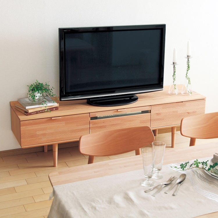 テレビボード 幅152cm QD5107 ピュアビーチ 通販 | 【公式】カリモク