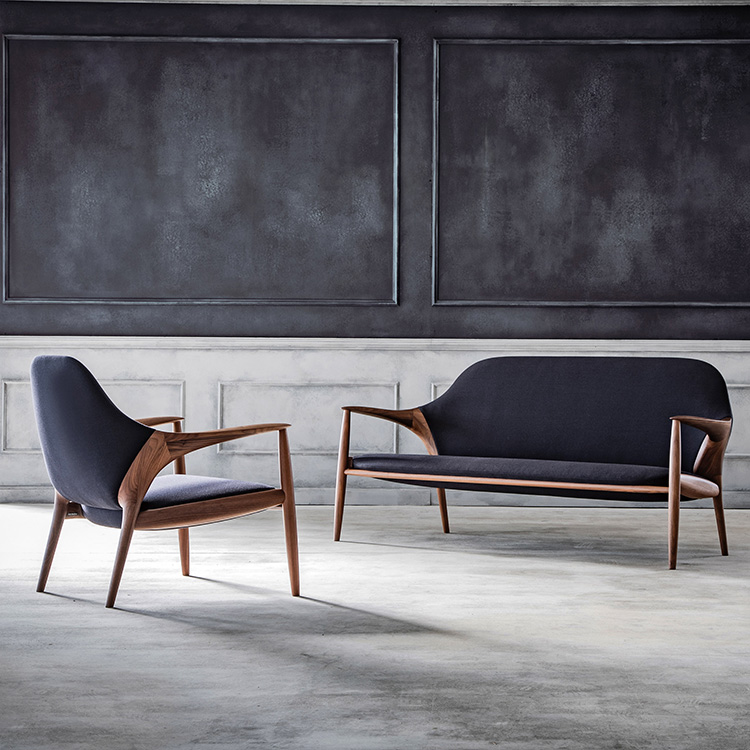 KUNST 1シーター WB9000 ブラック ウォールナットナチュラル 通販