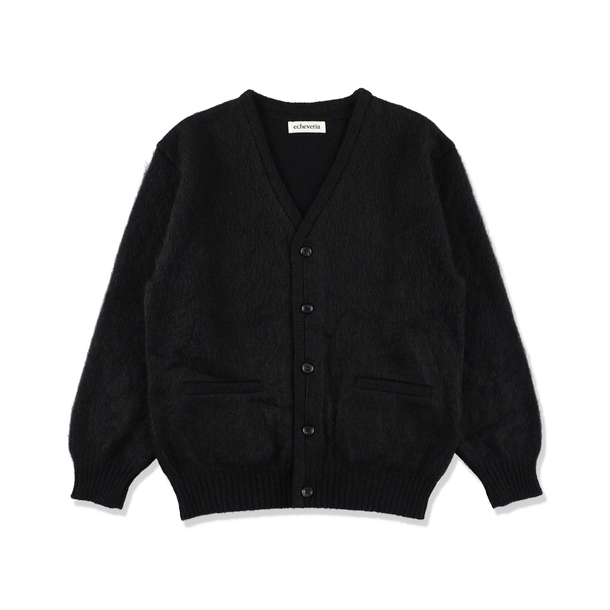 Kid mohair cardigan – echeveria official store