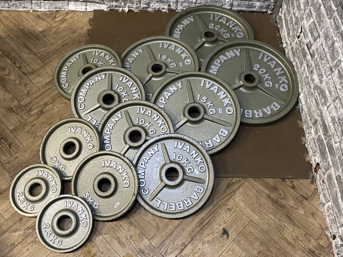 IVANKO IVANKO 5kg プレート 4枚 RUBK-5 RUBK-5 5kgプレート 4枚 一部