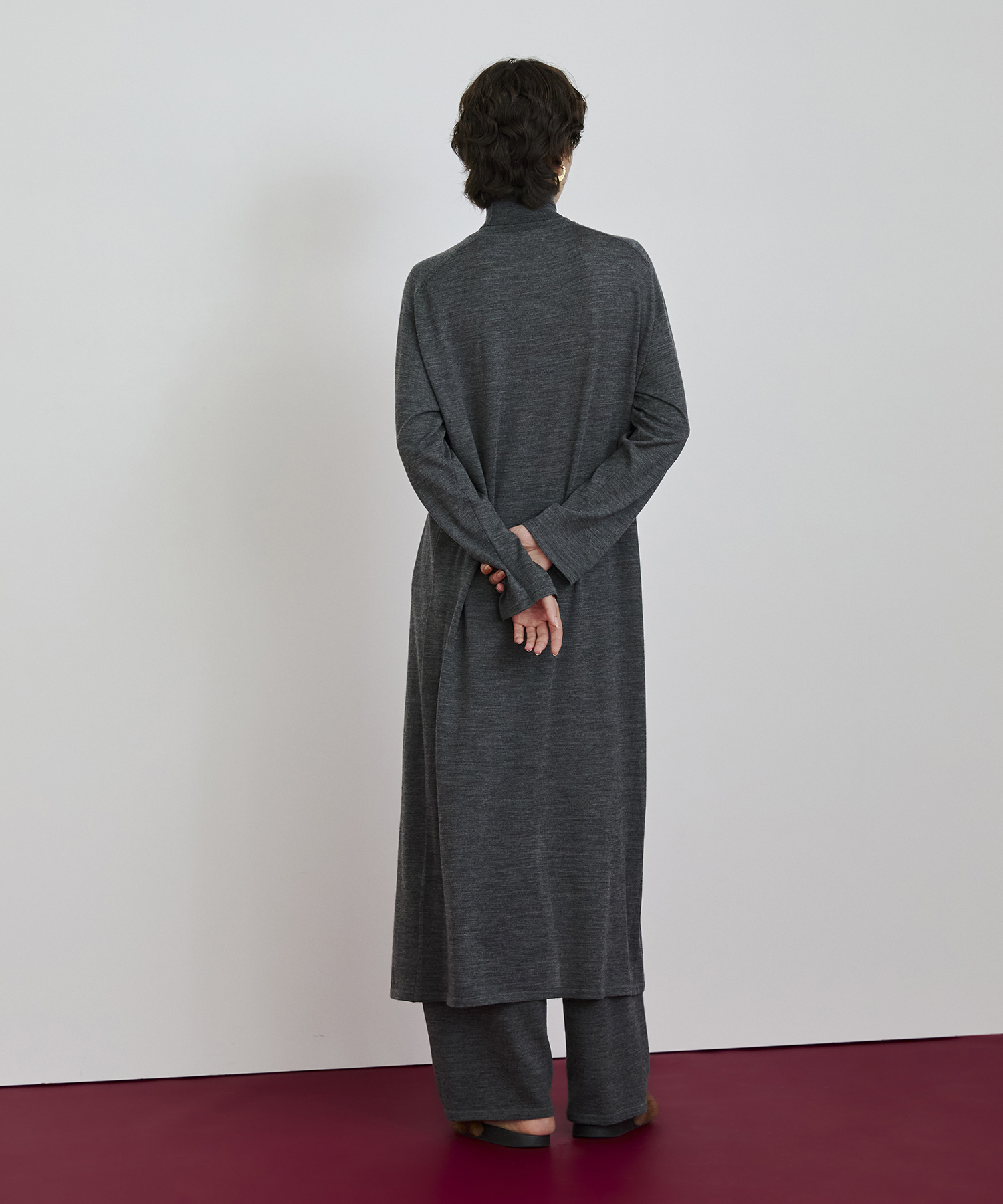 ウーステッドメリノウールワンピース ｜ハウス オブ ロータス＜HOUSE