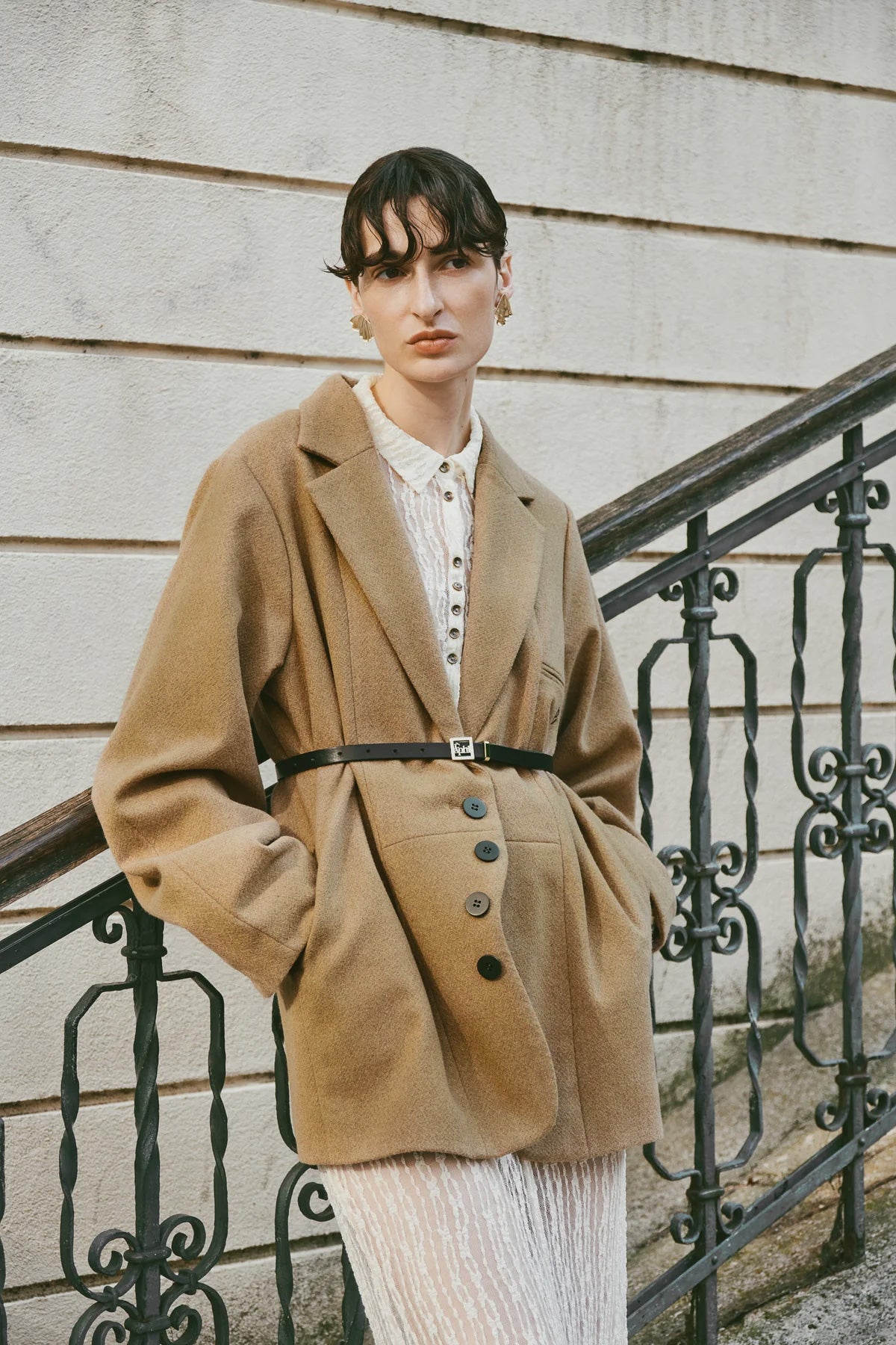 CLASSIC WOOL WAVE JACKET