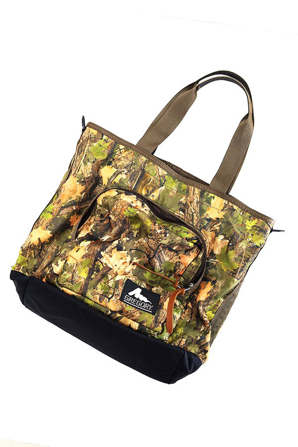 Used 00s GREGORY Real Tree Camo Bayside Tote Bag 古着 北米を中心に