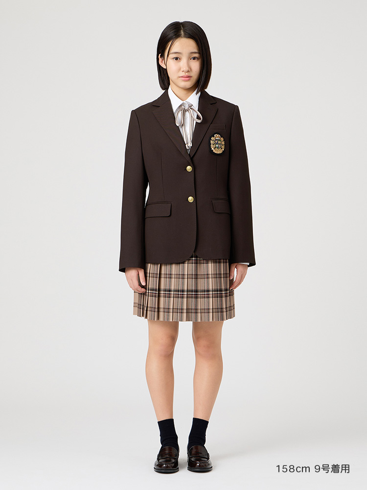 Venus チェックスカート（48cm丈）裏地付 女神刺繍入り | 【公式通販