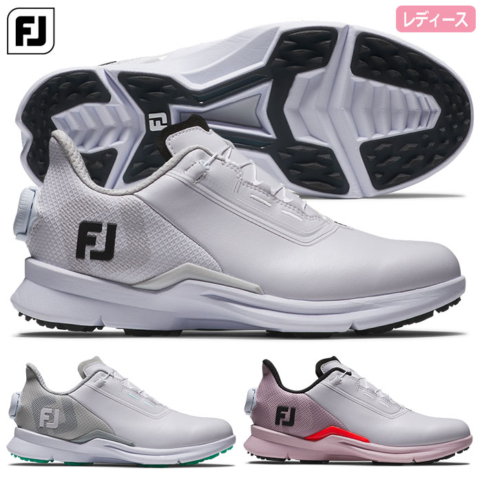 フットジョイ WOMEN'S FJ フューエル BOA ゴルフシューズ スパイクレス