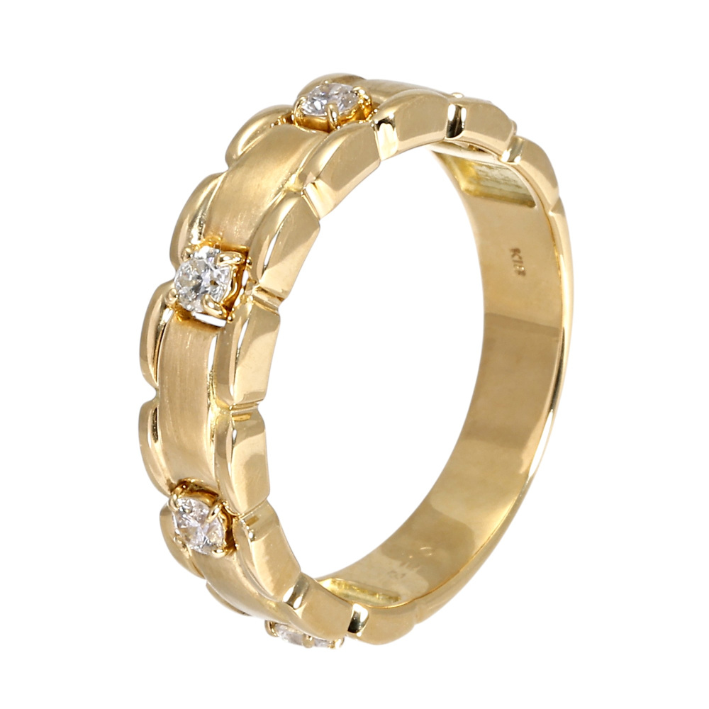 K18イエローゴールド ダイヤモンド リング J416059 | ユキザキセレクト