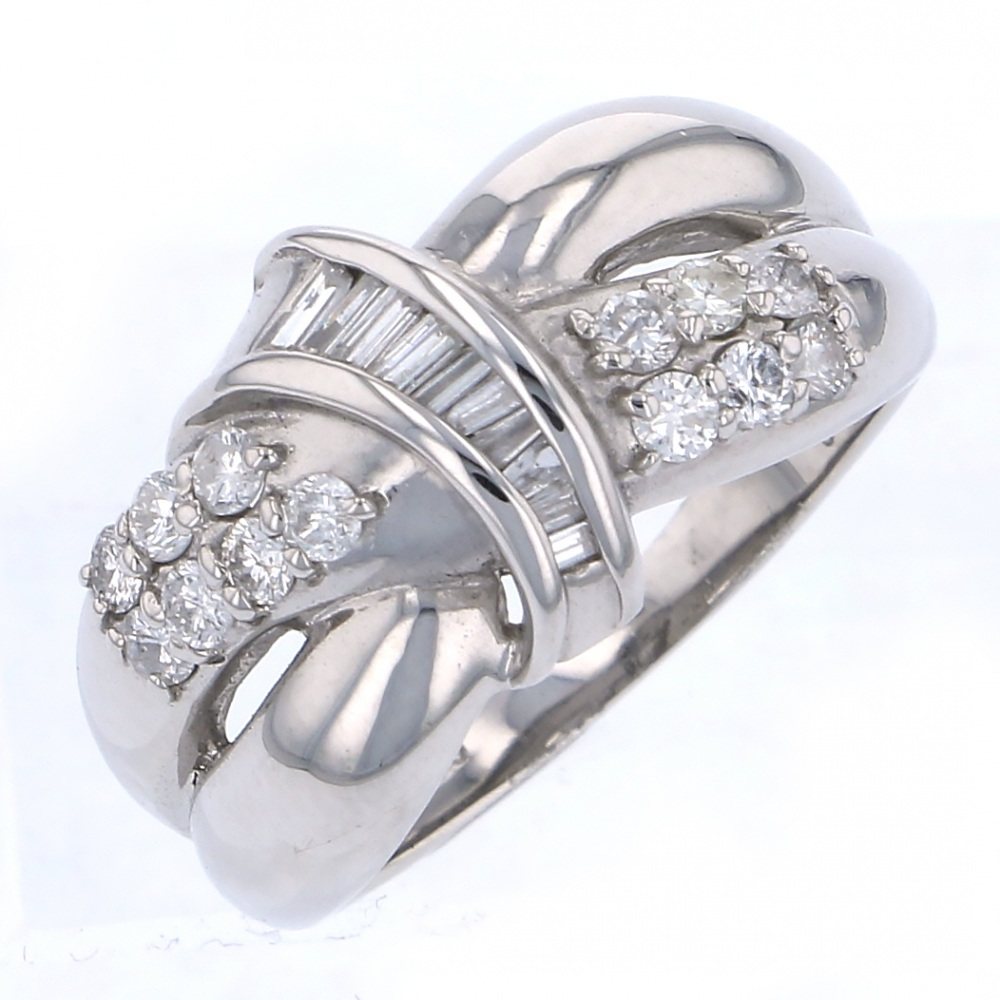 プラチナ900 ダイヤモンド リング J200514 | ユキザキセレクトジュエリー