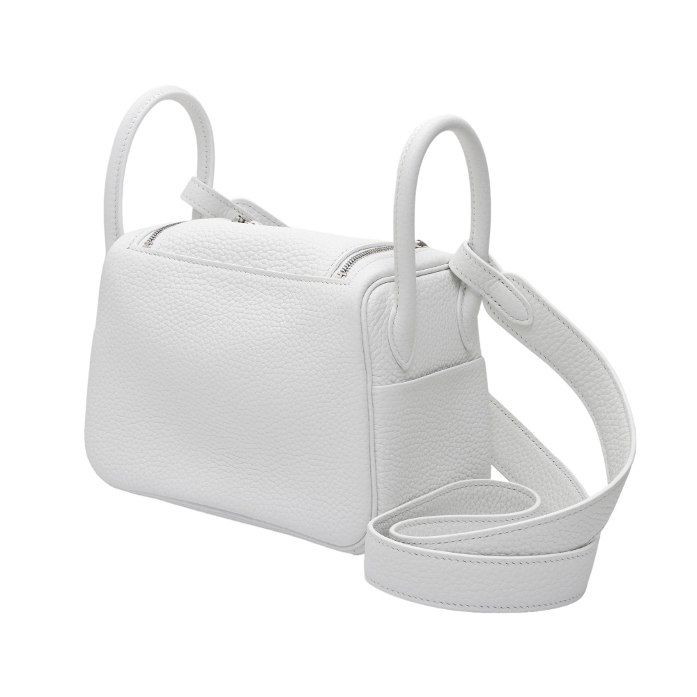 未使用] エルメス リンディ ミニ トリヨンクレマンス ニューホワイト