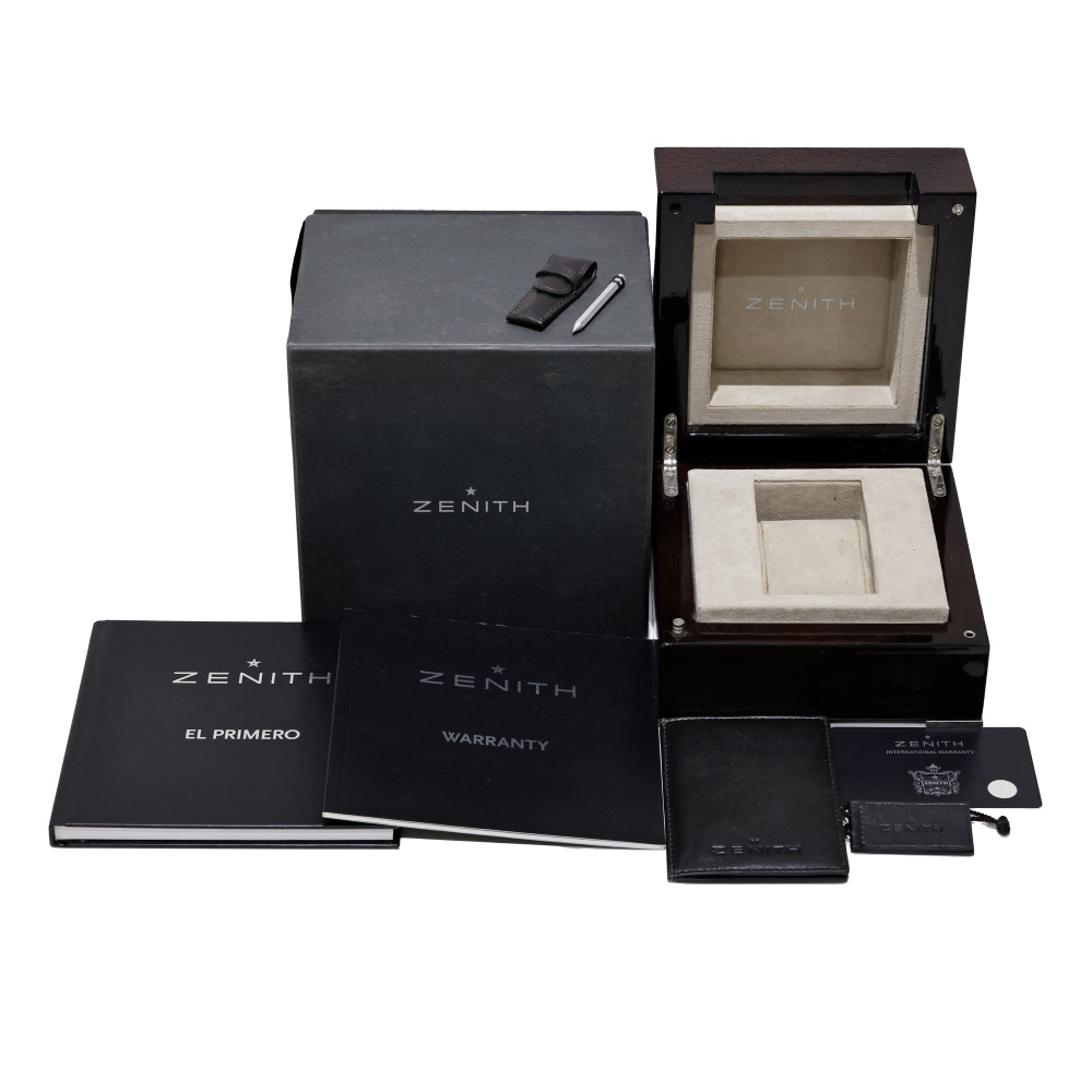 中古] ゼニス クロノマスター エルプリメロ オープン ムーン サン