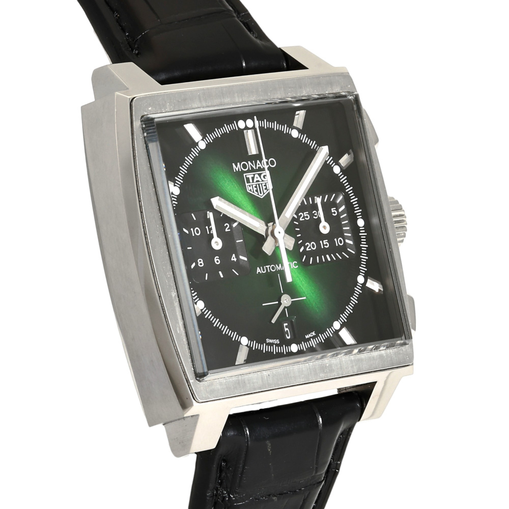 中古] タグ・ホイヤー モナコ グリーンダイヤル リミテッド