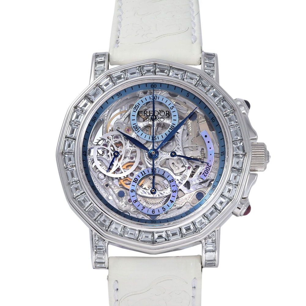 中古] セイコー クレドール 日韓ワールドカップ記念モデル 世界限定1本