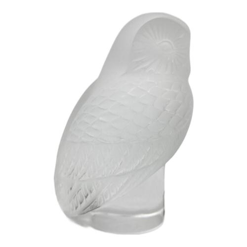CRISTAL LALIQUE PARIS ラリック フクロウ ペーパーウェイト CRISTAL