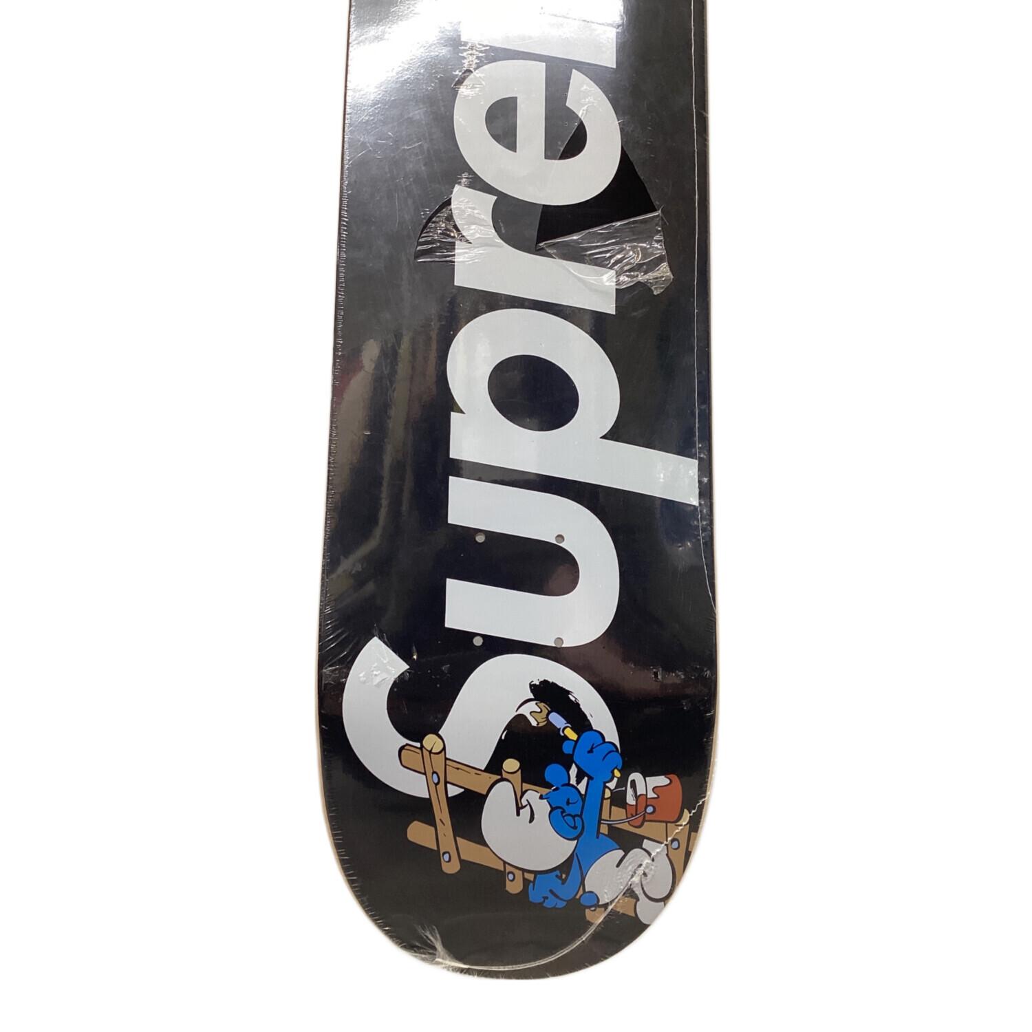 SUPREME (シュプリーム) スケートボード ブラック smurfs｜トレファク