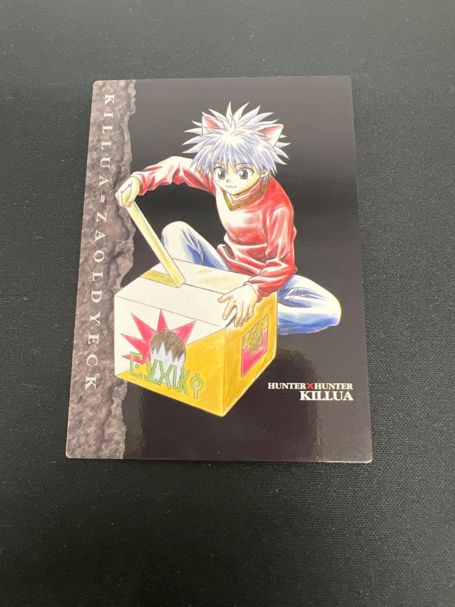 HUNTER×HUNTER キルア トレーディング カード 114 カードダス HUNTER