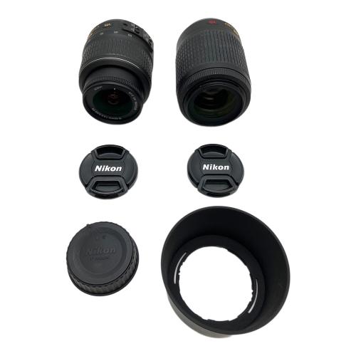 Nikon (ニコン) デジタル一眼レフカメラ D3200 ダブルズームキット