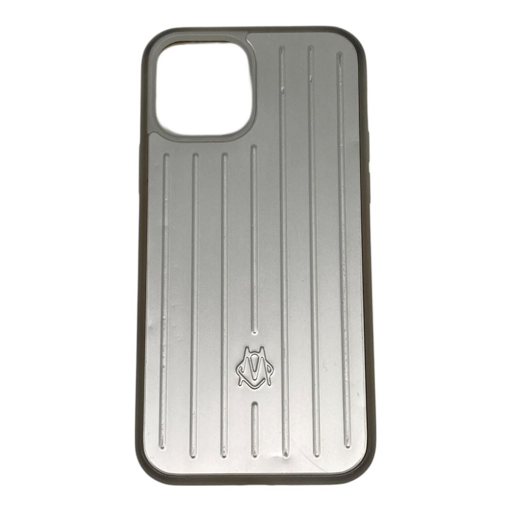 RIMOWA (リモワ) iPhone 12 & 12 Pro iphoneケース アルミニウム キズ