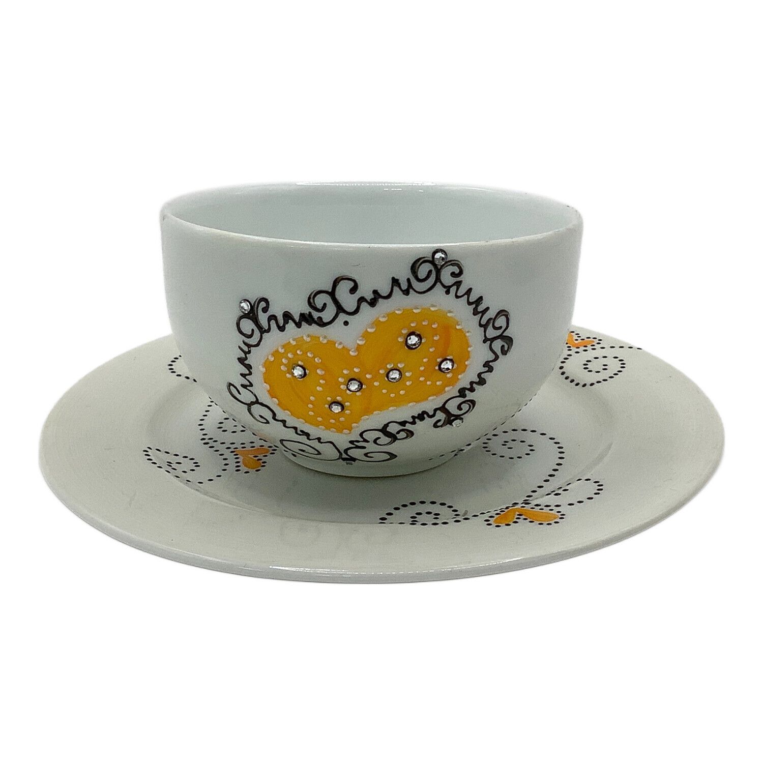 Soizick (ソワジック) カップ&ソーサー ラインストーン｜トレファクONLINE