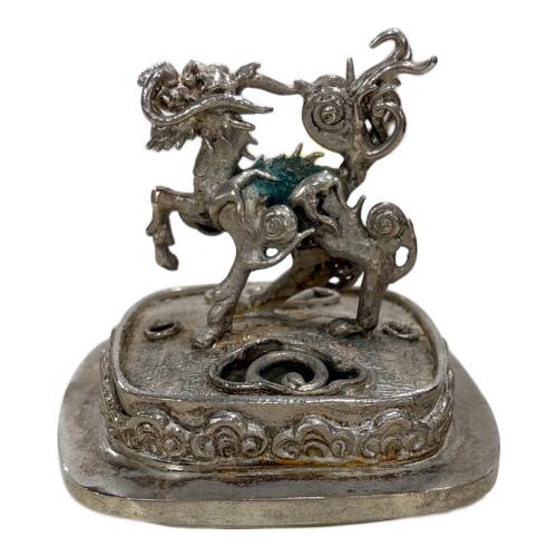 高岡銅器 (タカオカドウキ) 洋銀 香炉 龍の炎 緑青 有｜トレファクONLINE